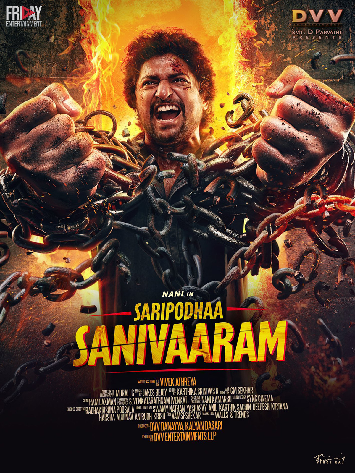 Saripodhaa Sanivaaram (Suryas Saturday) (2024)